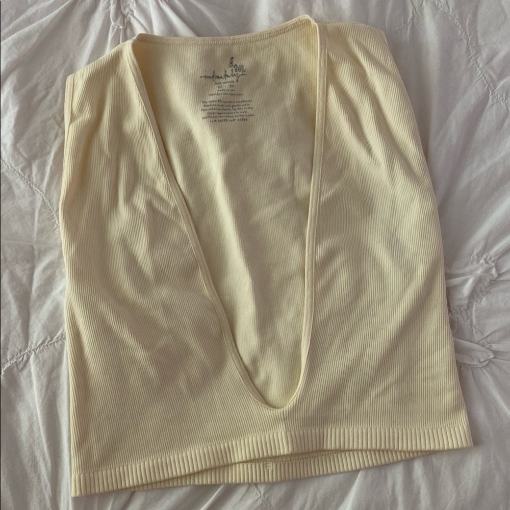 ⭐️Free People Deep Plunge Seamless Top⭐️